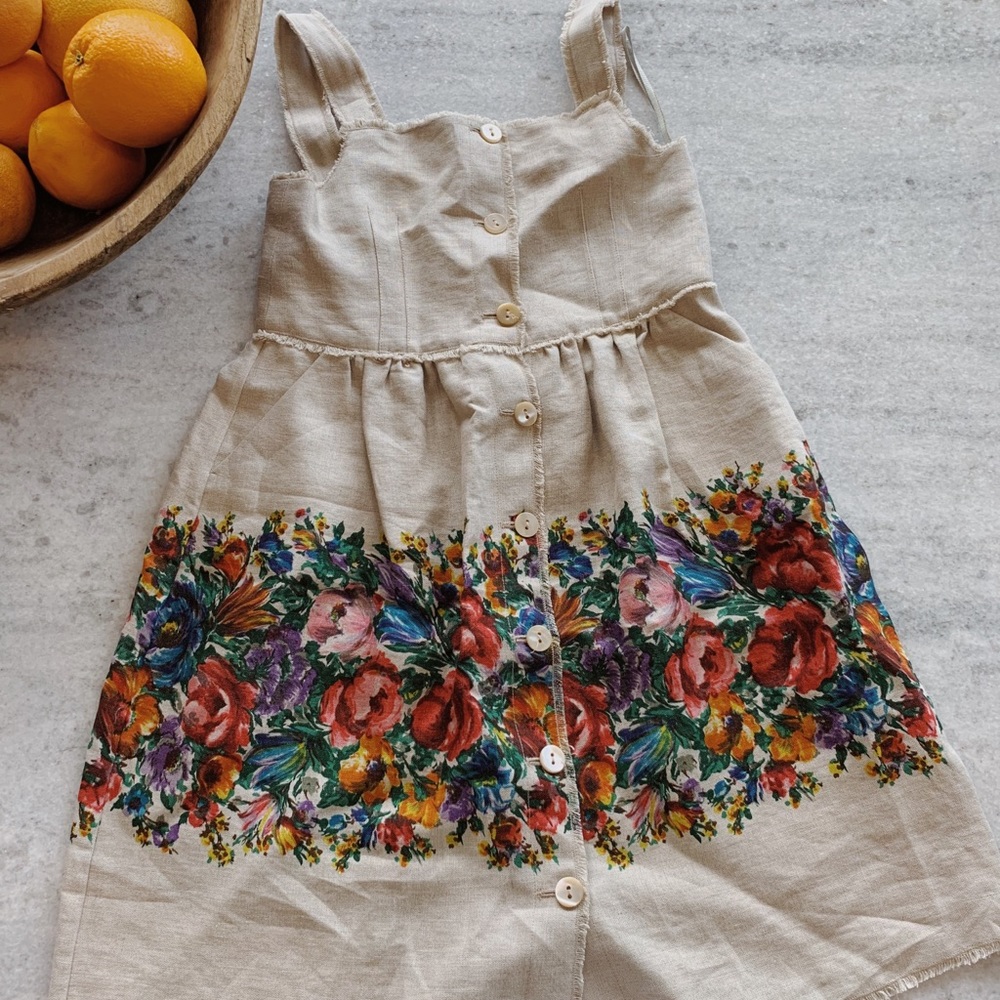 Girls Dolce & Gabbana Floral Dress